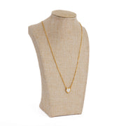 قلادة القلادة (D10) - Silver 925 و Gold Plated