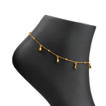 Anklet (D11) - Silver 925 & Gold Plated