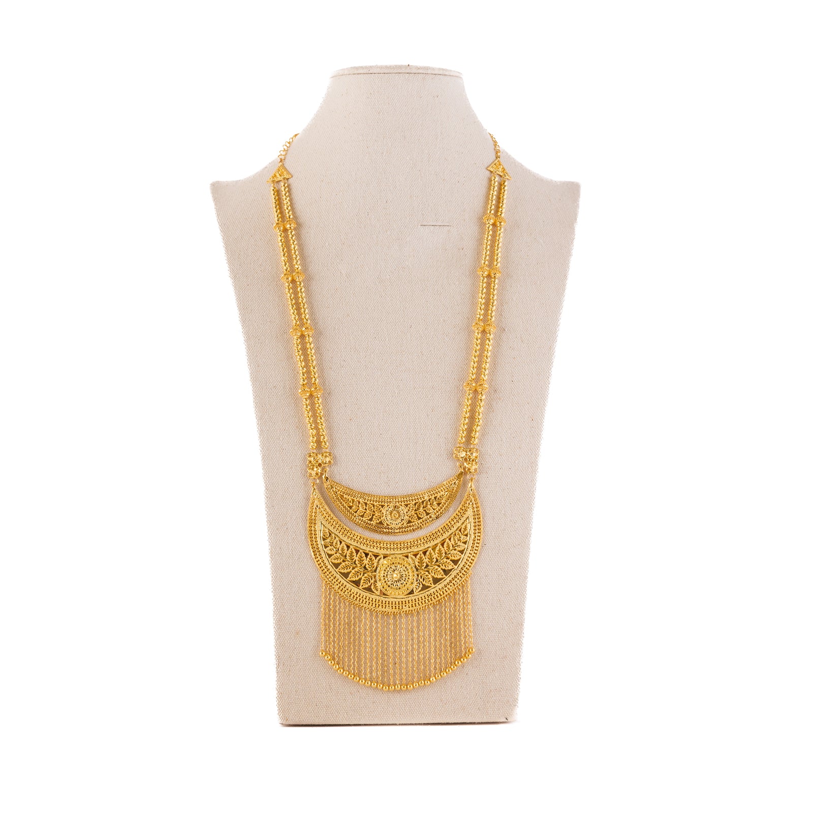 Moon Shaped Moria (D34)- Silver 925 & Gold Plated