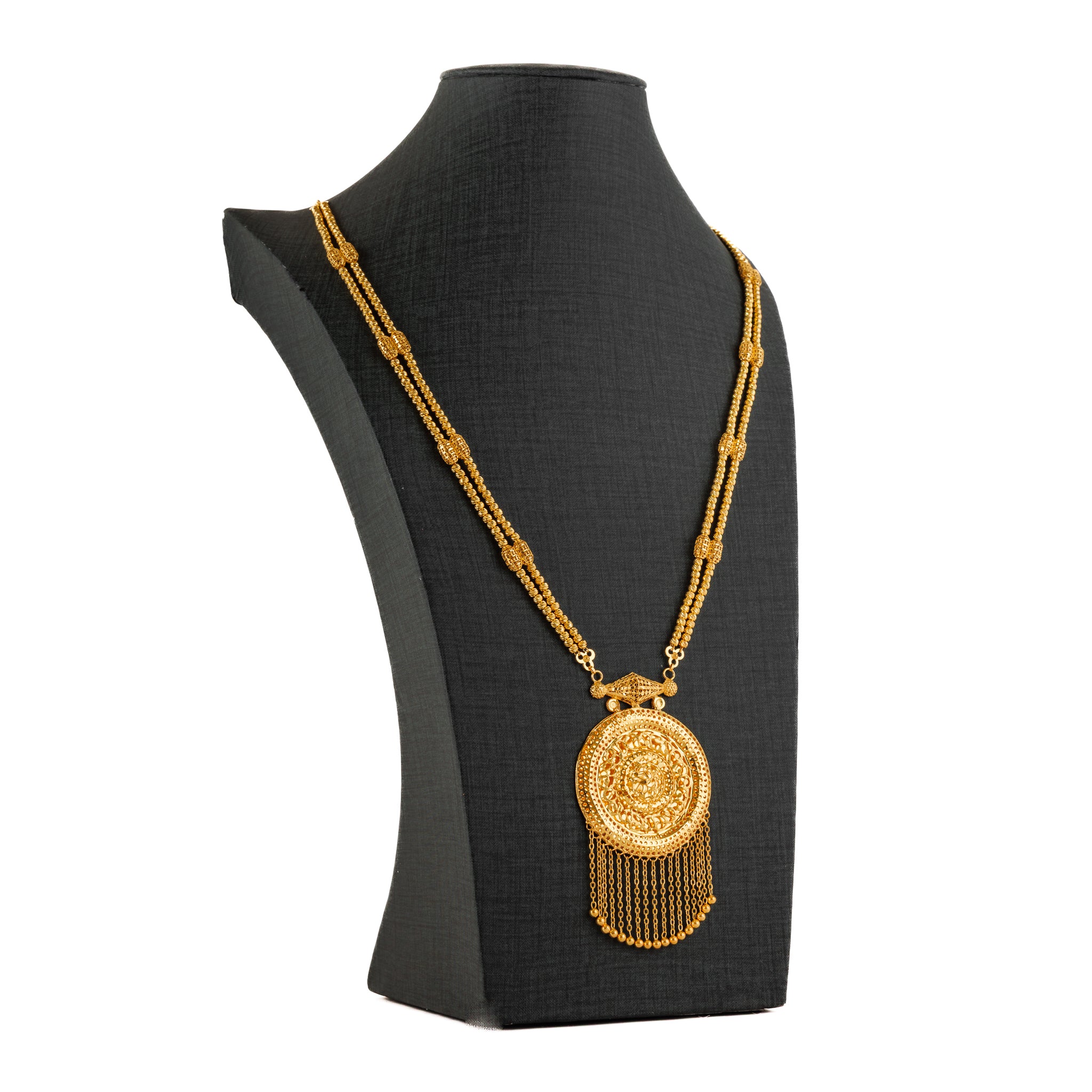 Adult Casting Mala (D38)- Silver 925 & Gold Plated