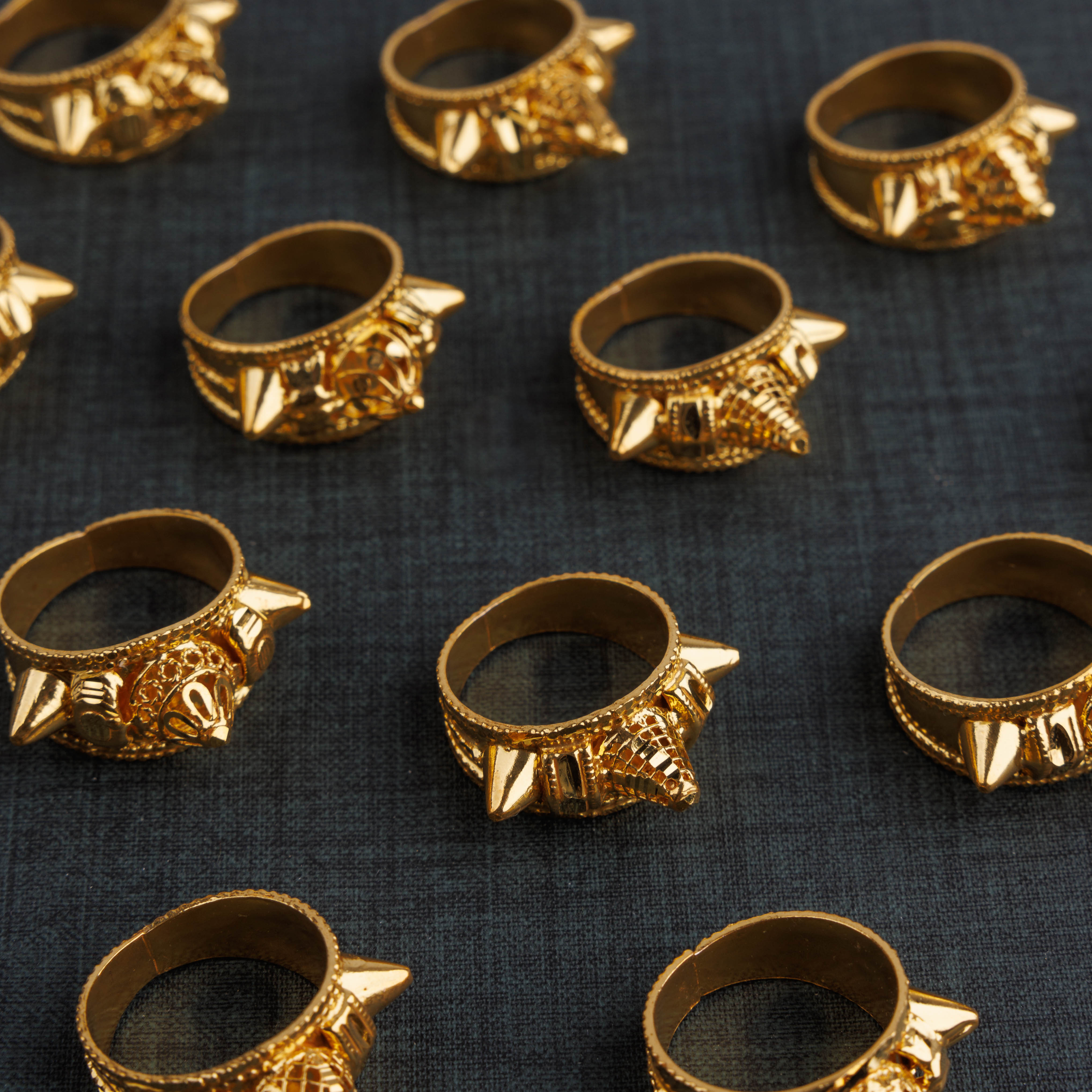 Rings Mushawak (V1)- Silver 925 و Gold Plated