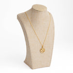 Choker Pendant (D18) - Silver 925 & Gold Plated