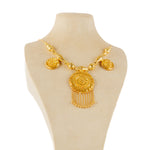Traditional Necklace (D77)- Silver 925 & Gold Plated
