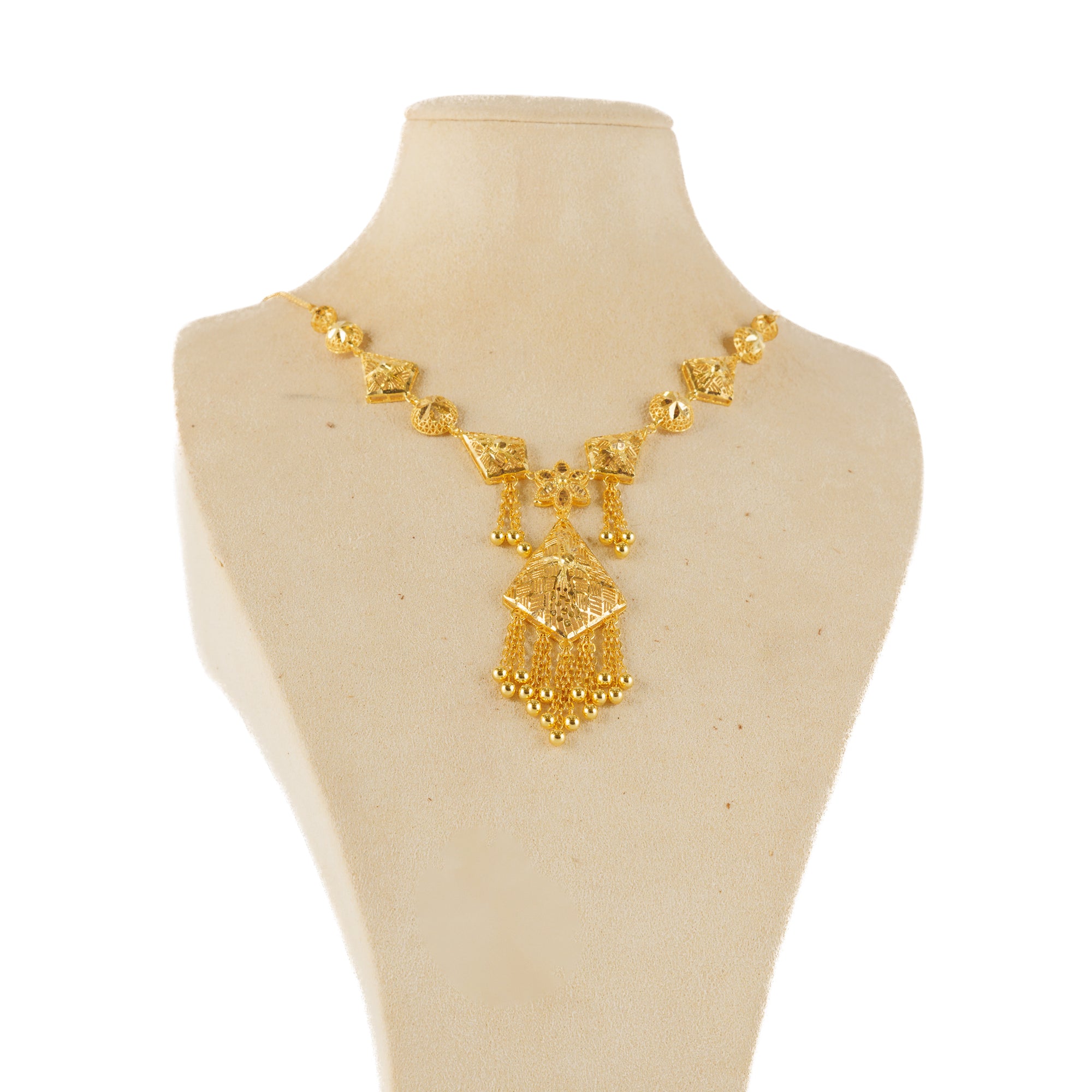 Casting Necklace (D16)- Silver 925 & Gold Plated