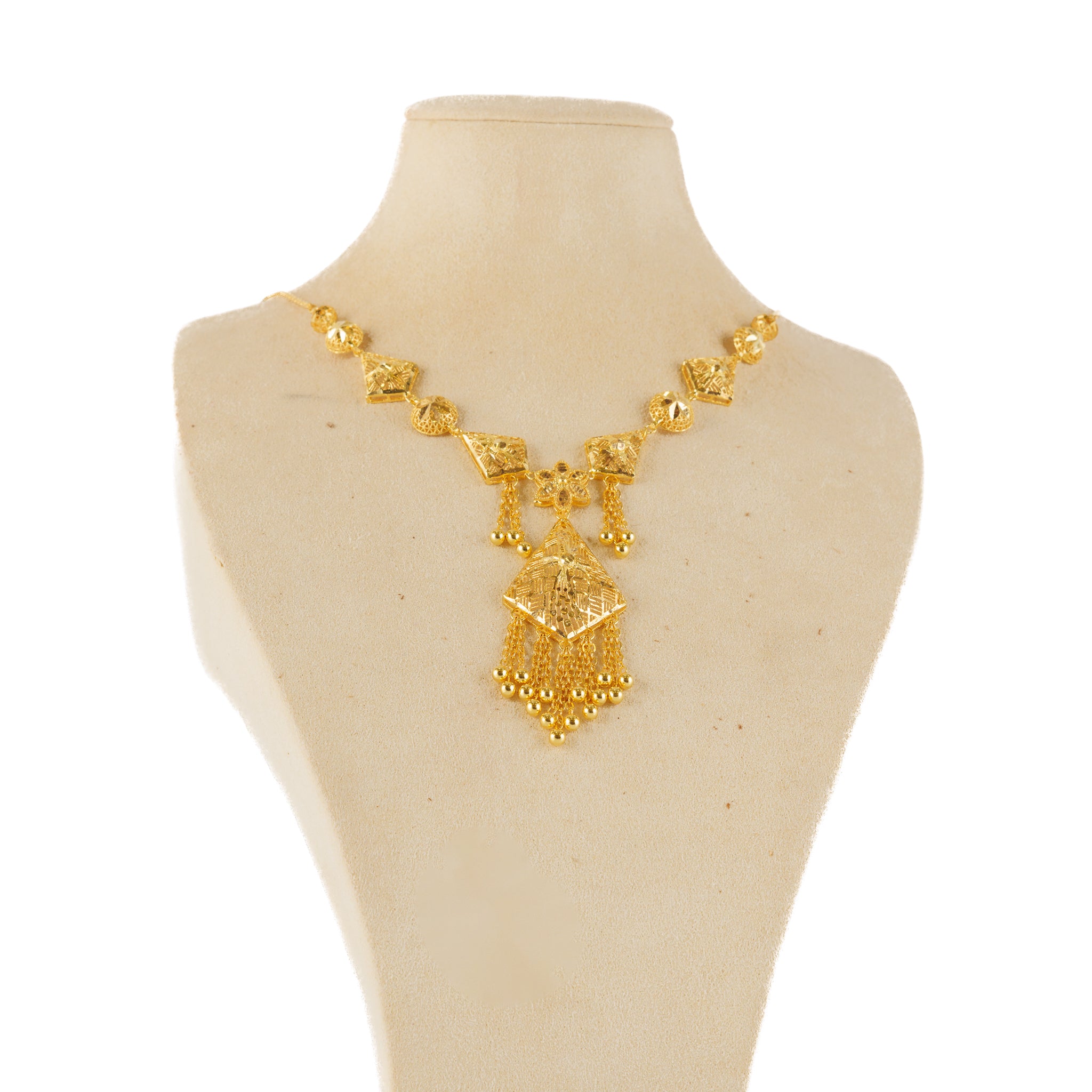 Casting Necklace (D16)- Silver 925 & Gold Plated