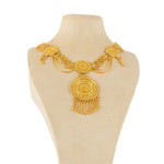 Traditional Necklace (D91)- Silver 925 & Gold Plated