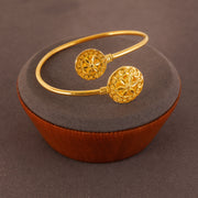 كارا تقليدي بمقاس واحد (D4) - فضة 925 مطلية بالذهب