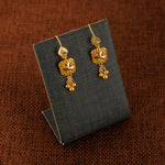 Kid's Frame Earrings (D3) - Silver 925 & Gold Plated