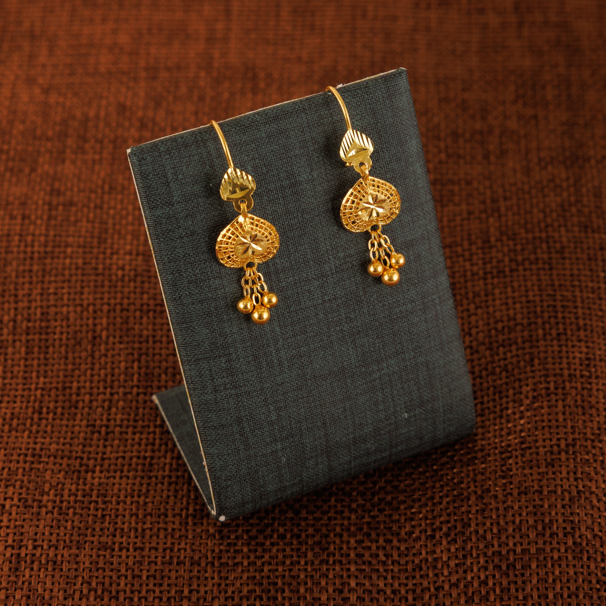Kid's RP Earrings (D4) - Silver 925 & Gold Plated