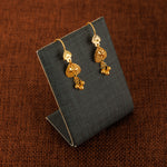 Kid's Heart Earrings (D2) - Silver 925 & Gold Plated