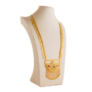 Moon Shaped Moria (D49) - 925 Silver & 24K Gold Plated