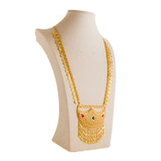 Moon Shaped Moria (D45) - 925 Silver & 24K Gold Plated