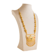 Moon Shaped Moria (D36) - 925 Silver & 24K Gold Plated