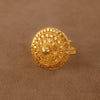 Circle Shape Ring (D1) - Silver 925 & Gold Plated