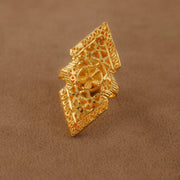 الخاتم التقليدي (D94) - Silver 925 و Gold Plated