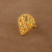 الخاتم التقليدي (D73) - Silver 925 و Gold Plated