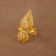 RP Shawahid Ring (D15) - Silver 925 و Gold Plated