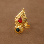Shawahid Ring (D3) - Silver 925 & Gold Plated
