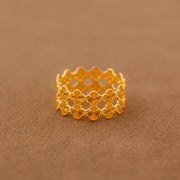 RP Band/Dabla (D67) - 925 Silver & 24K Gold Plated