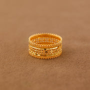 RP Band/Dabla (D72) - 925 Silver & 24K Gold Plated