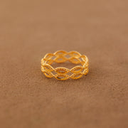 RP Band/Dabla (D68) - 925 Silver & 24K Gold Plated