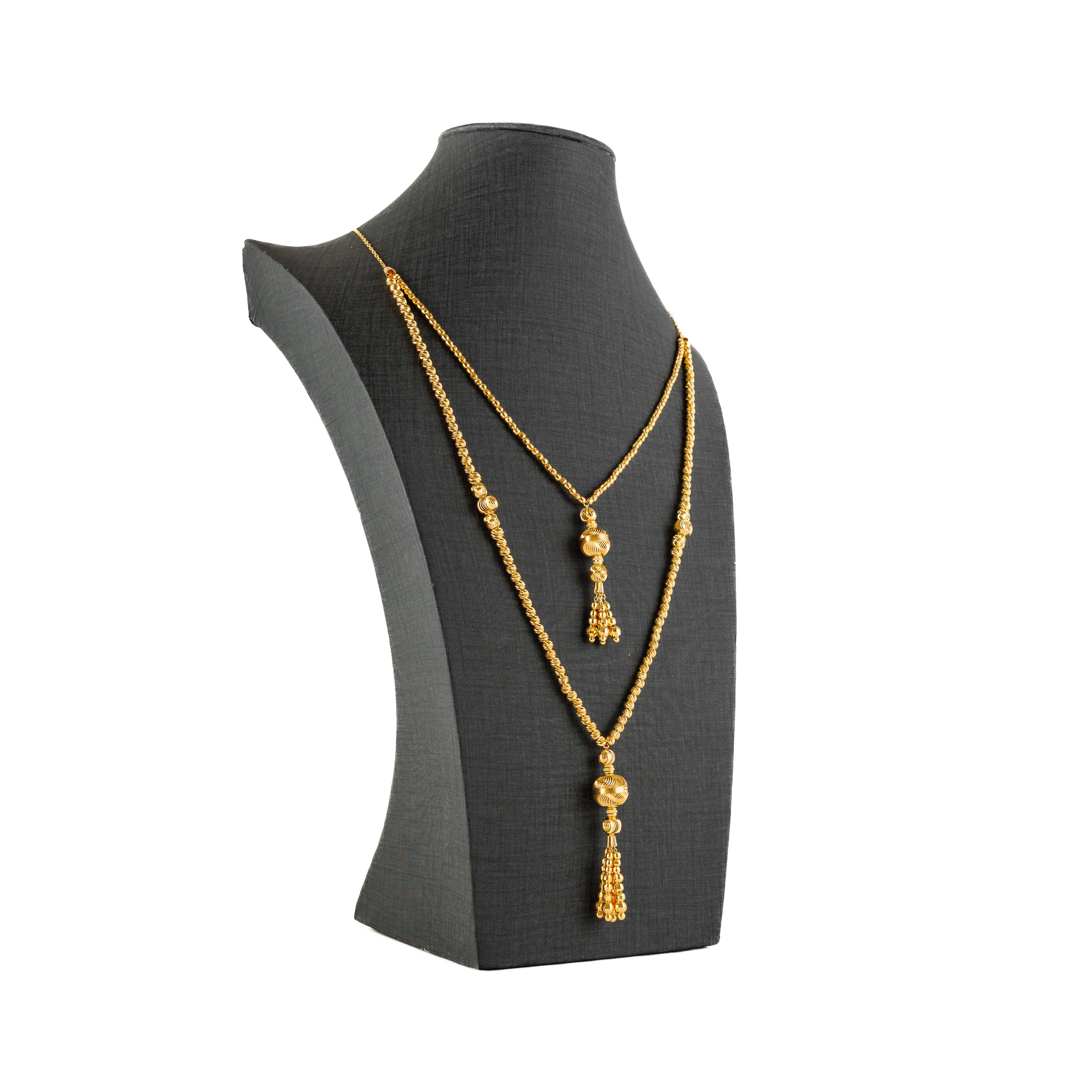 2 Line RP Beads Mala (D1) - Silver 925 & Gold Plated