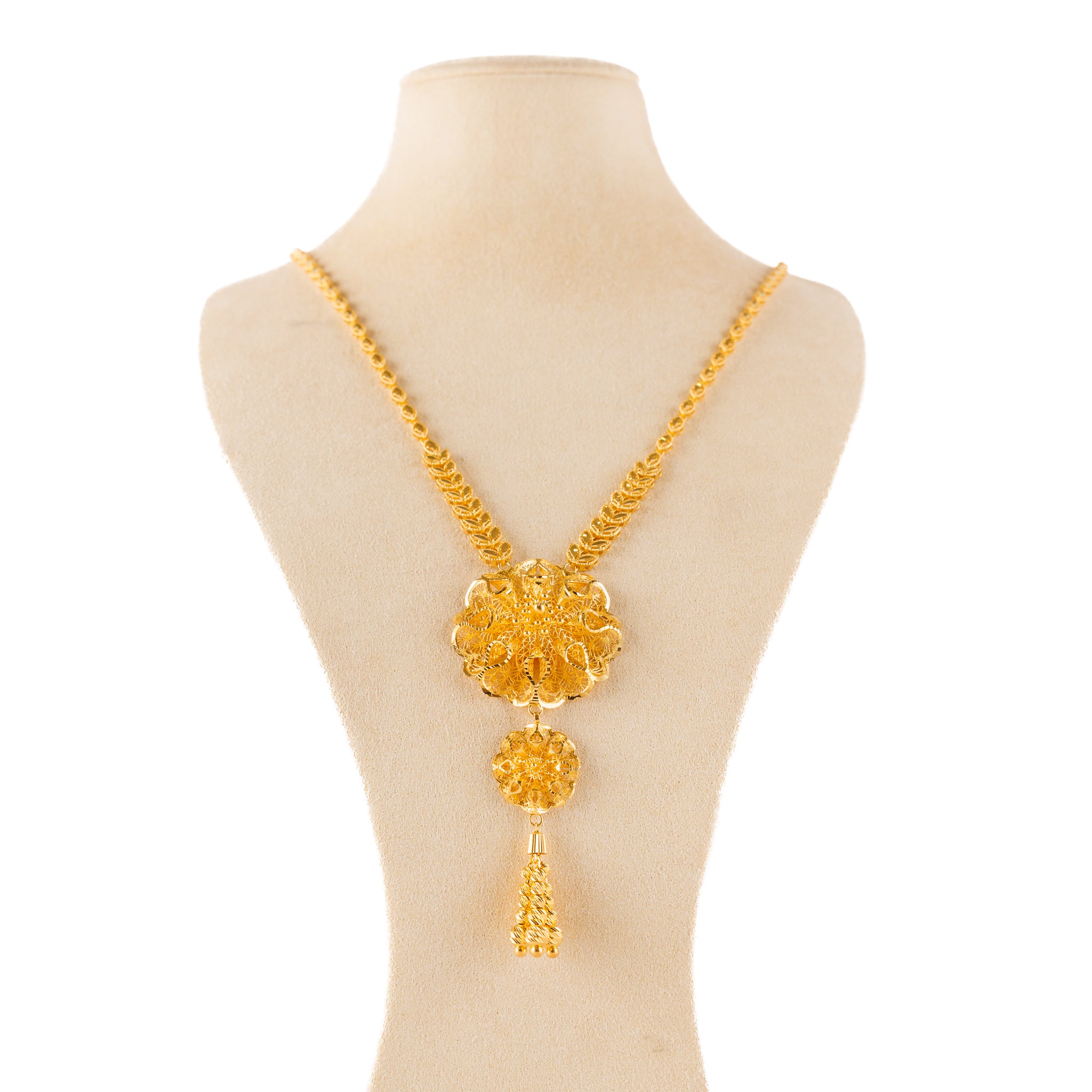 RP Necklace (D6)- Silver 925 & Gold Plated