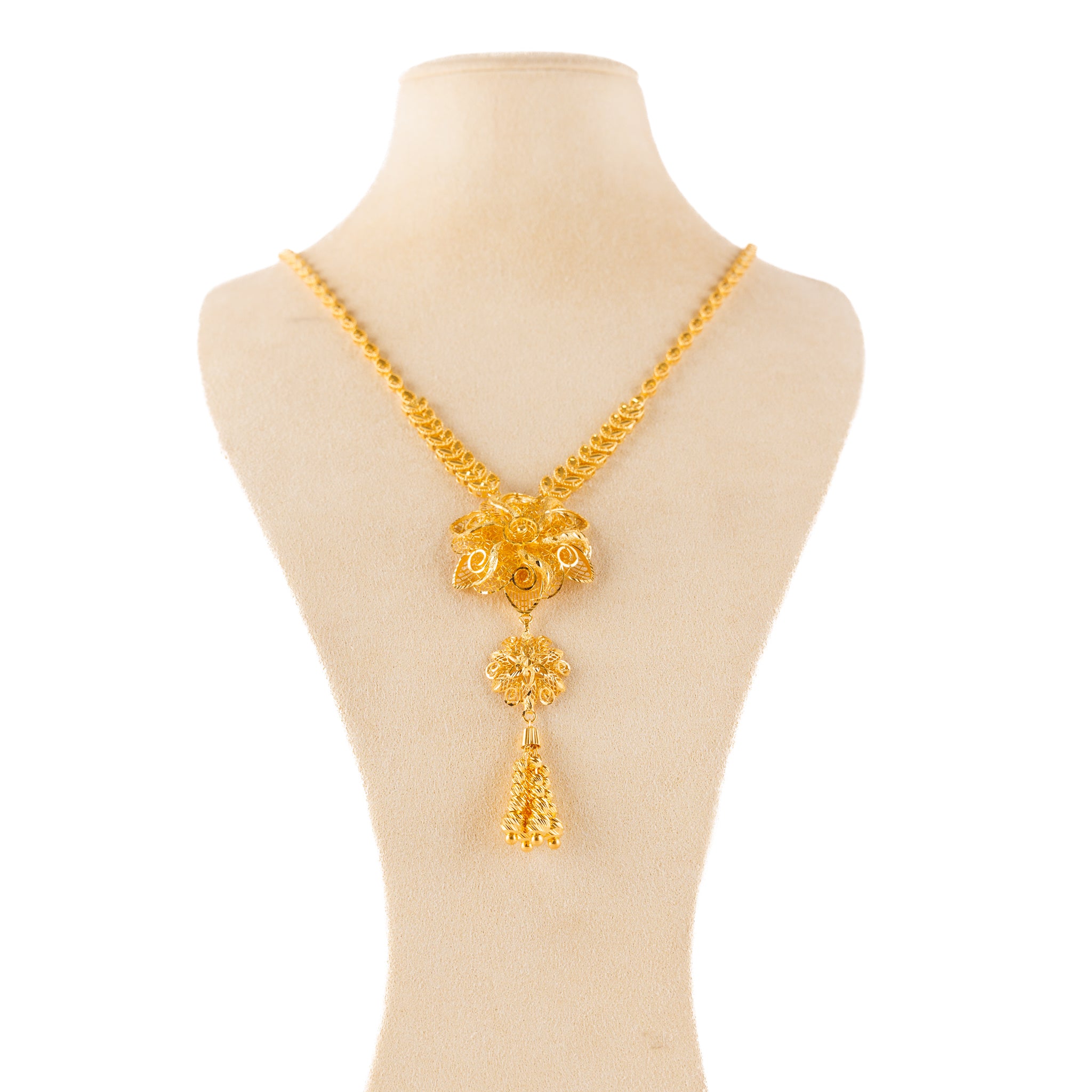 RP Necklace (D8)- Silver 925 & Gold Plated