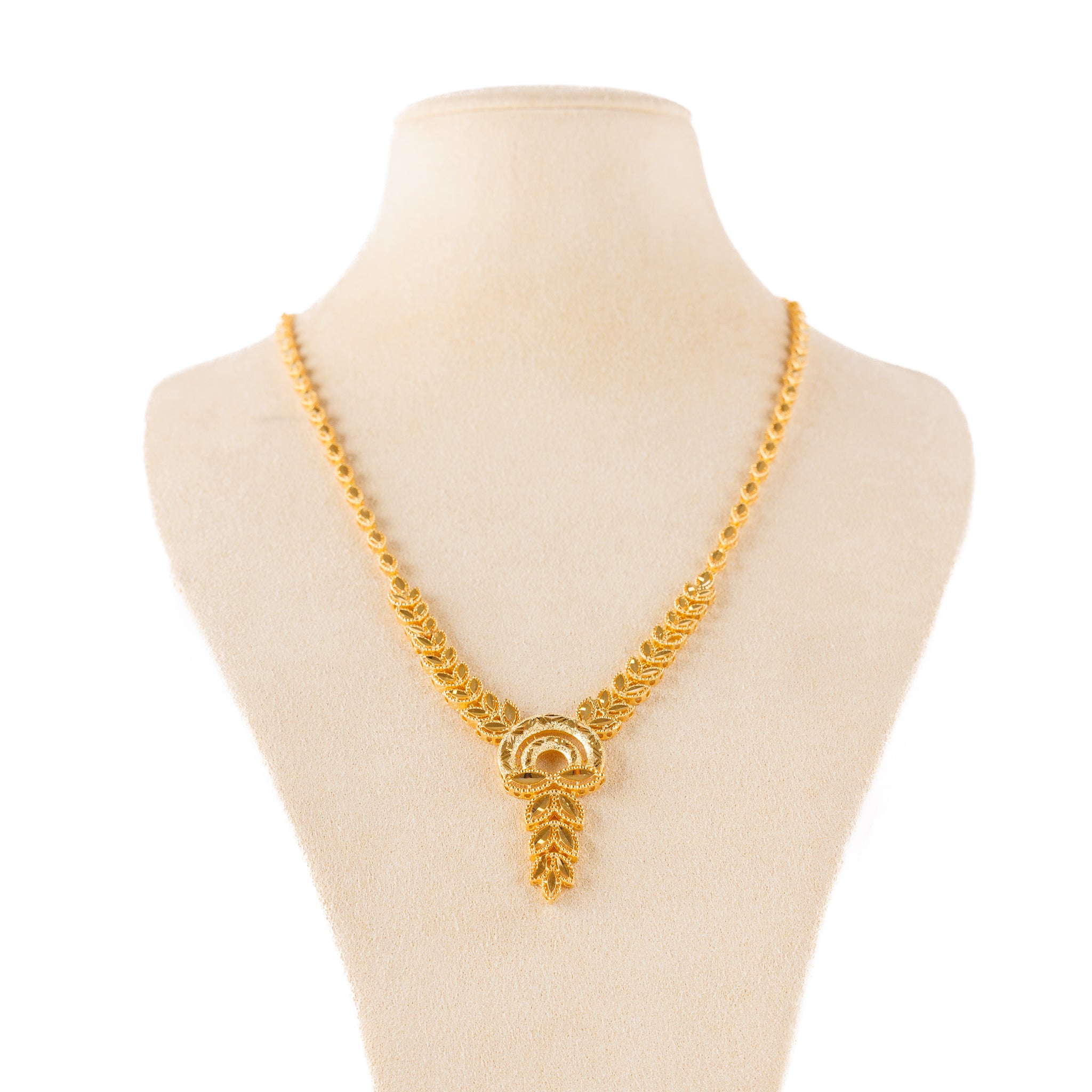 RP Necklace (D4)- Silver 925 & Gold Plated