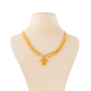 RP Necklace (D3) - فضة 925 ومطلي بالذهب