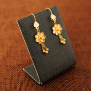 Flower Earrings (V4) - Silver 925 & Gold Plated