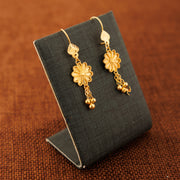Flower Earrings (V4) - Silver 925 & Gold Plated