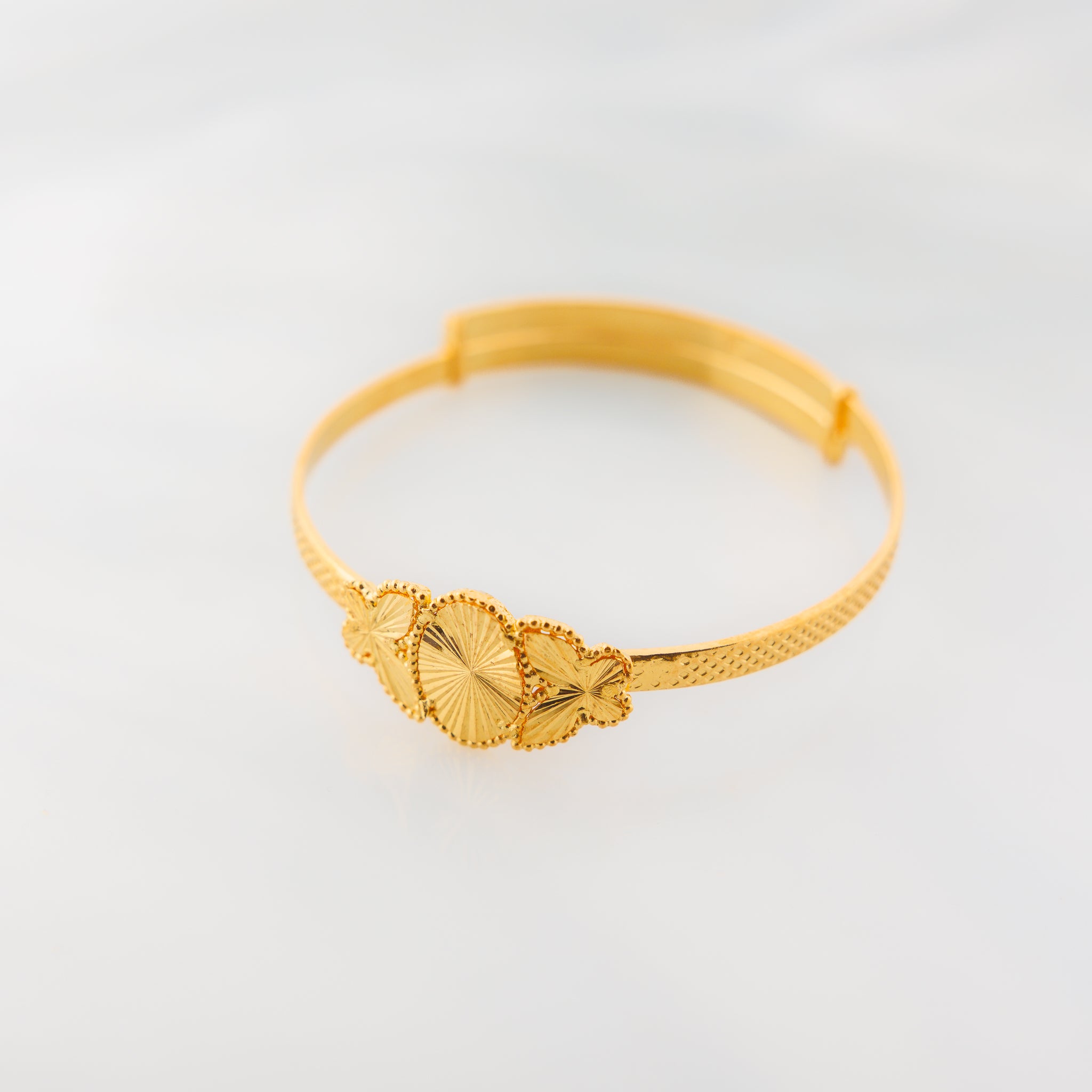 Bangle's Child المرن (D20) - Silver 925 و Gold Plated