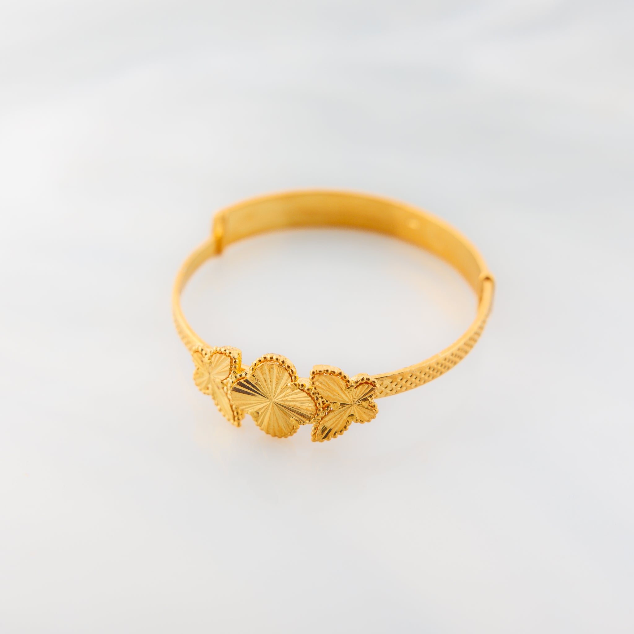 Bangle's Child المرن (D20) - Silver 925 و Gold Plated