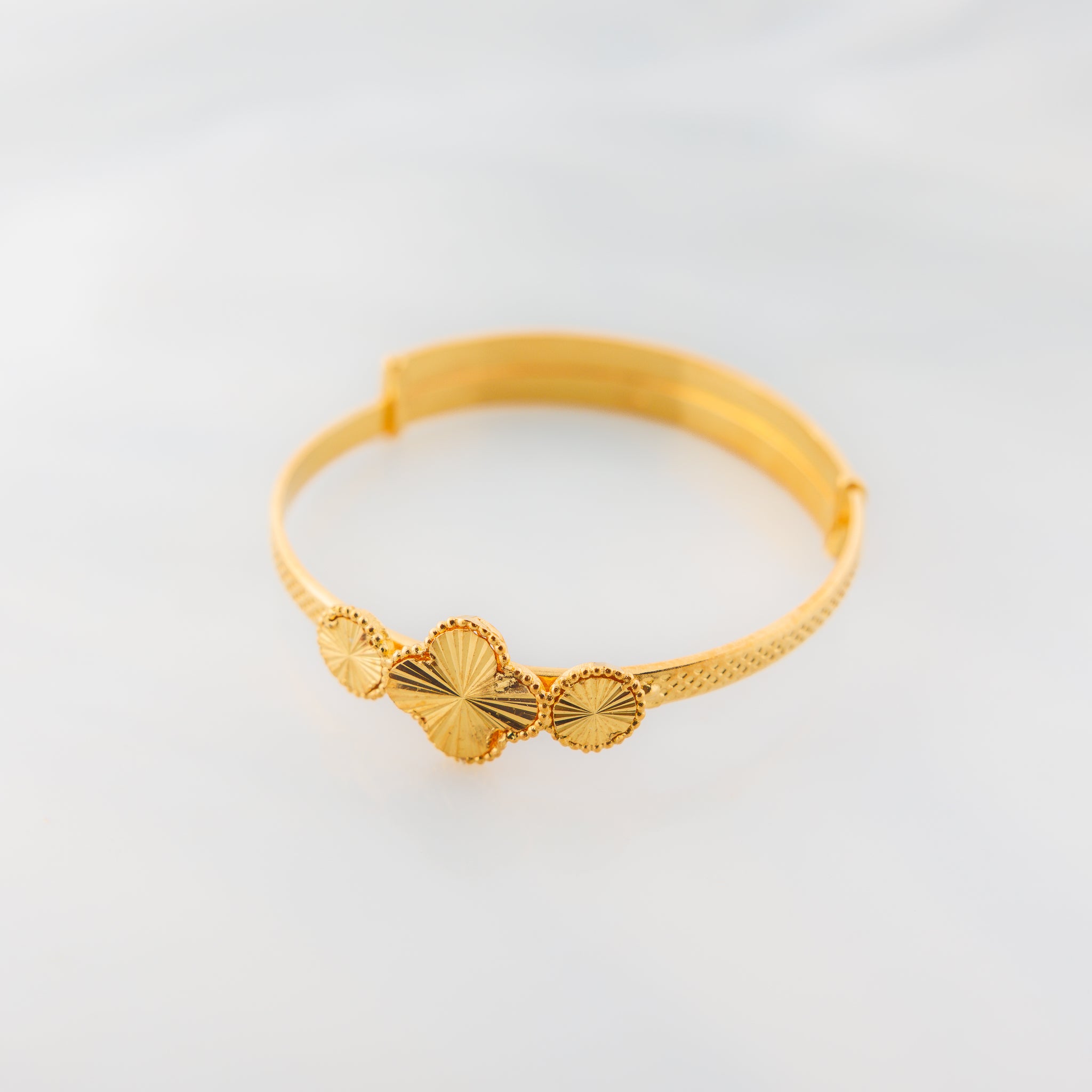 Bangle's Child المرن (D20) - Silver 925 و Gold Plated
