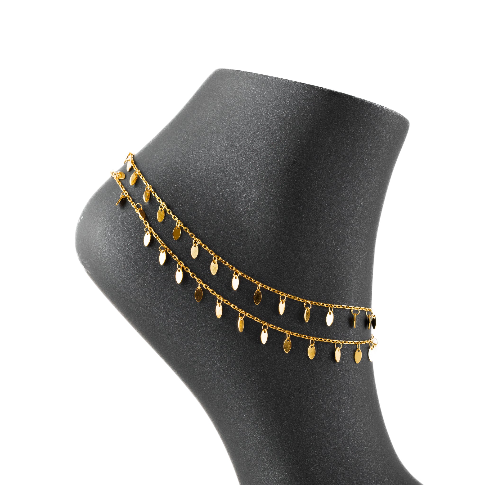 Anklet (D4) - Silver 925 & Gold Plated