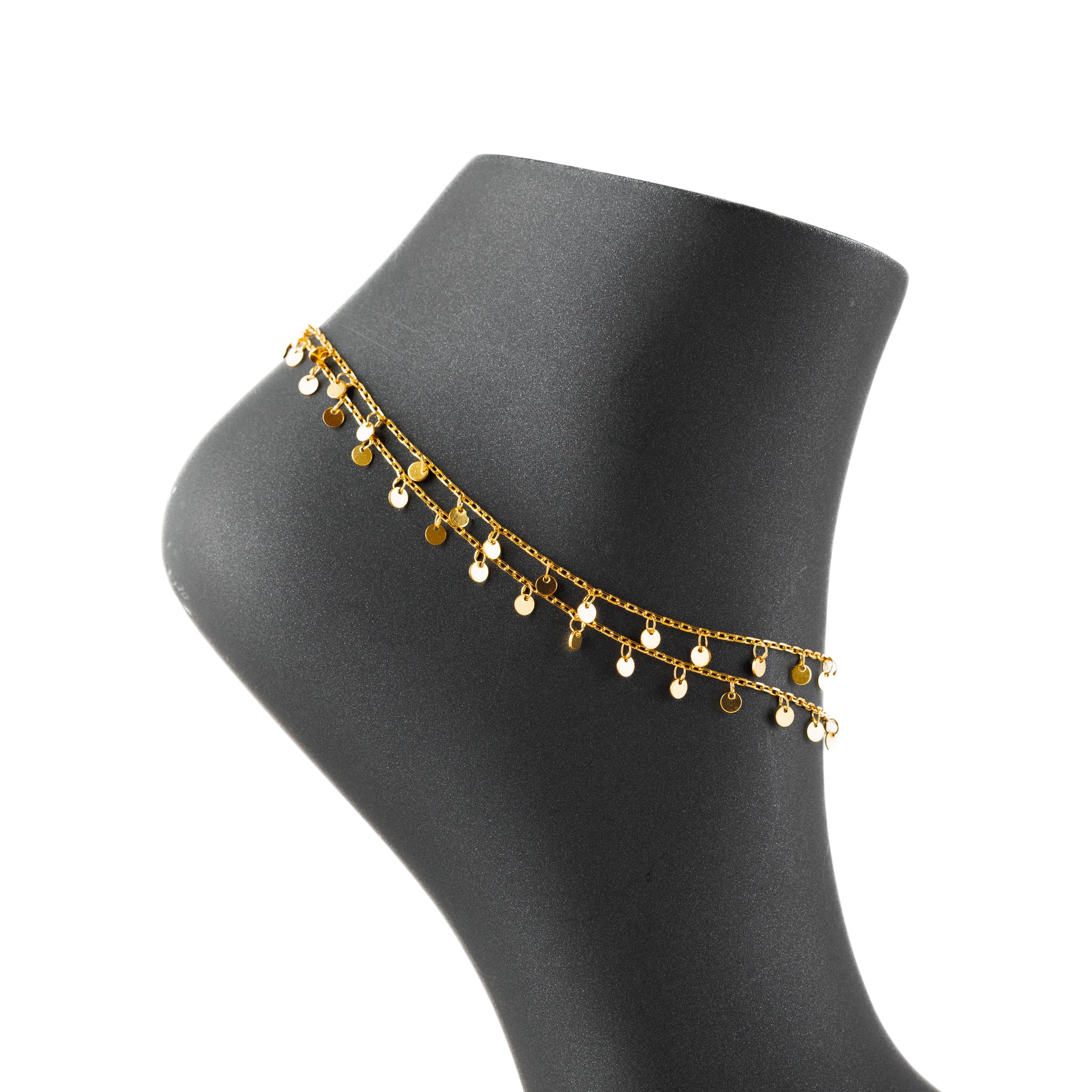 Anklet (D5) - Silver 925 & Gold Plated
