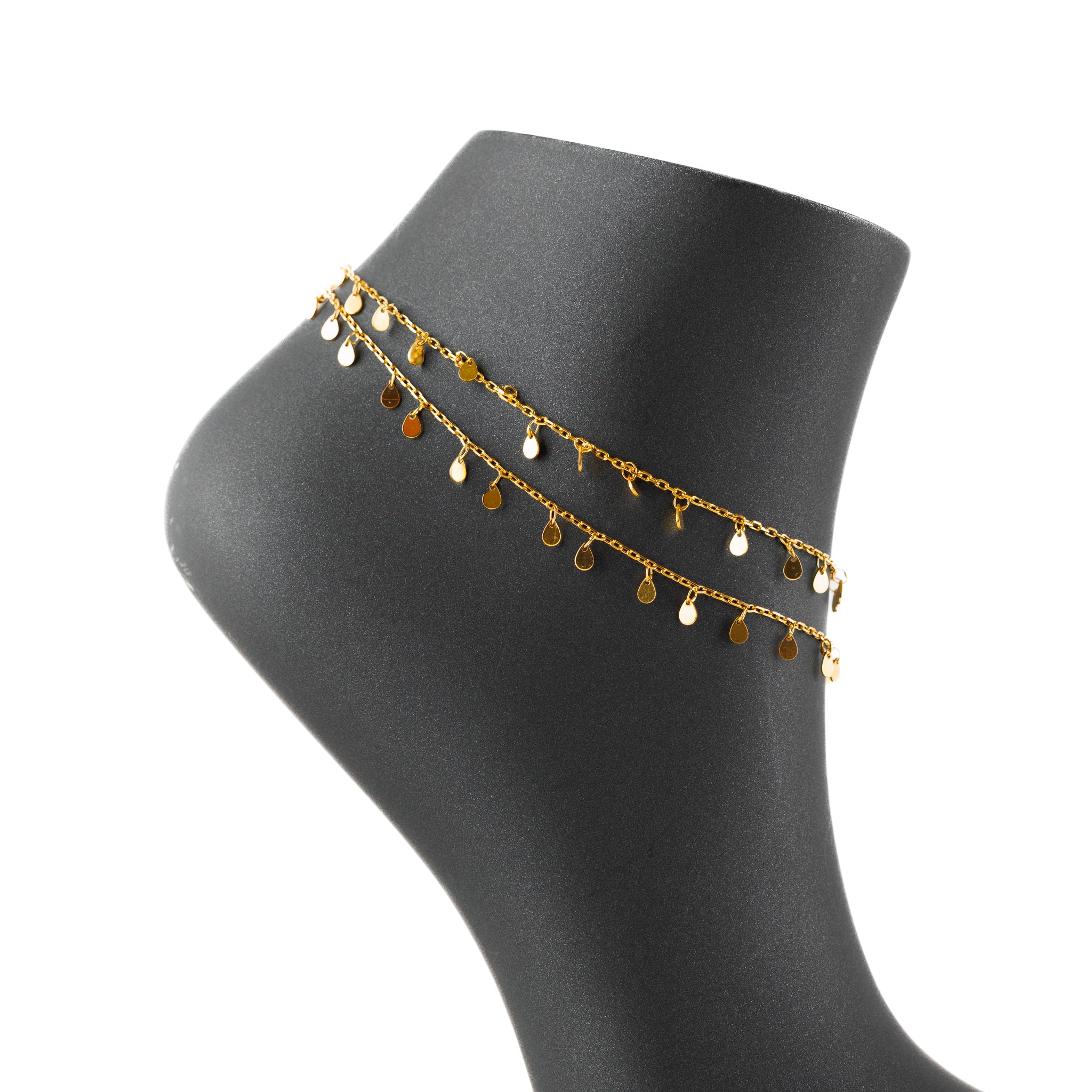 Anklet (D22) - Silver 925 & Gold Plated
