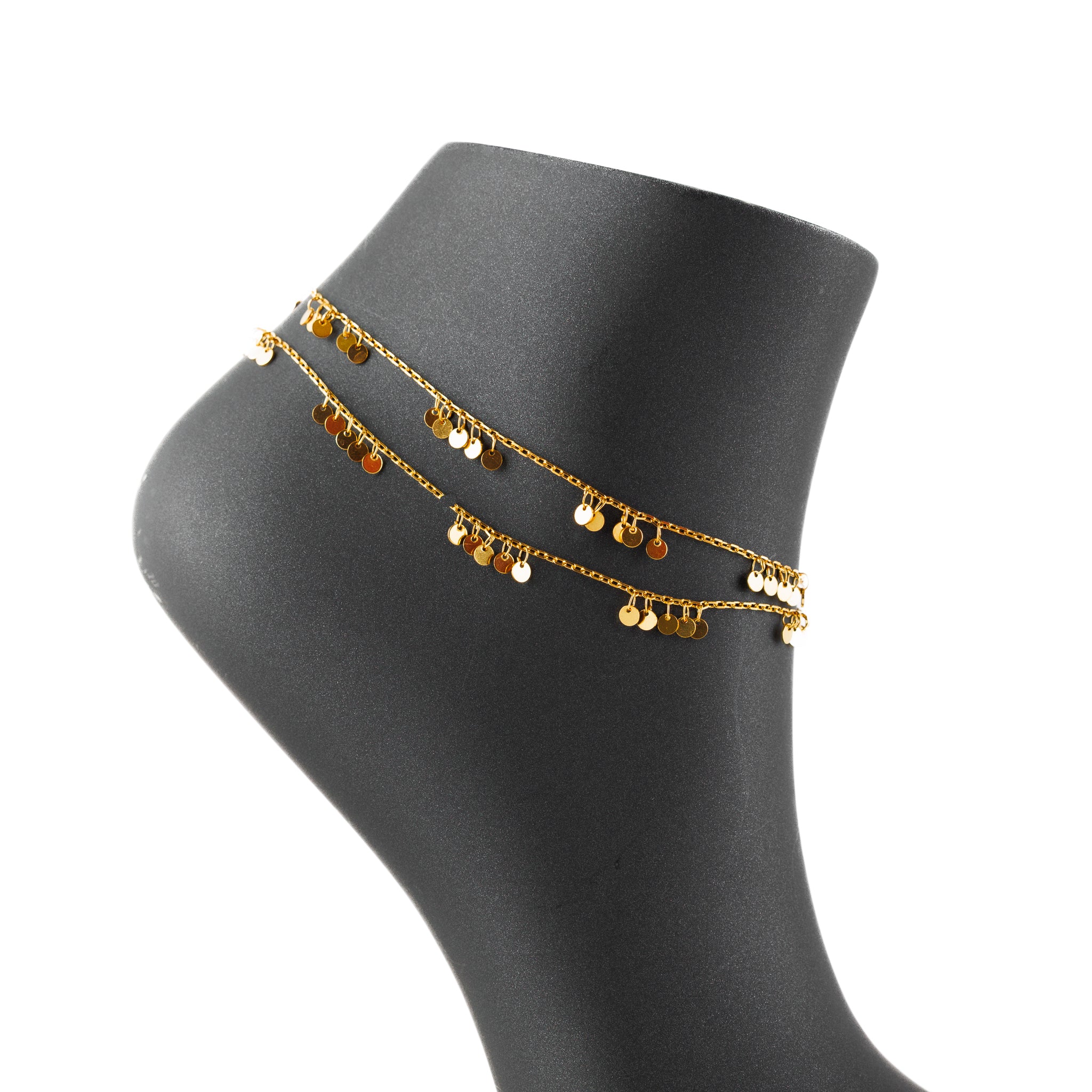 Anklet (D6) - Silver 925 & Gold Plated