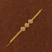 سوار RP 3 قطعة مع ورقة (D6) - Silver 925 و Gold Plated