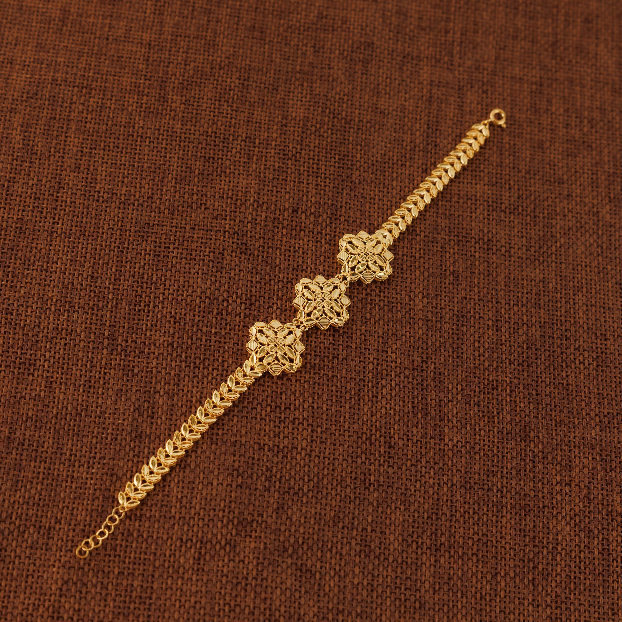 سوار RP 3 قطعة مع ورقة (D6) - Silver 925 و Gold Plated