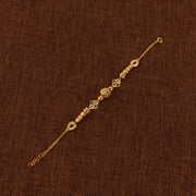 سوار خرز وكرات RP (D94) - فضة 925 مطلية بالذهب