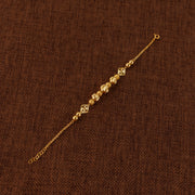 سوار خرز وكرات RP (D101) - فضة 925 مطلية بالذهب