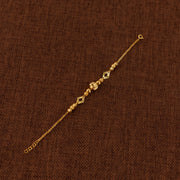 سوار خرز وكُرات RP (D95) - فضة 925 ومطلي بالذهب