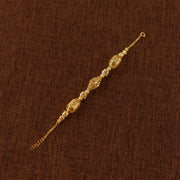 سوار خرز وكرات RP (D70) - فضة عيار 925 ومطلي بالذهب