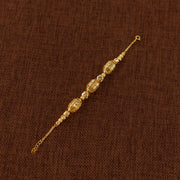 سوار خرز وكُرات RP (D82) - فضة 925 مطلية بالذهب