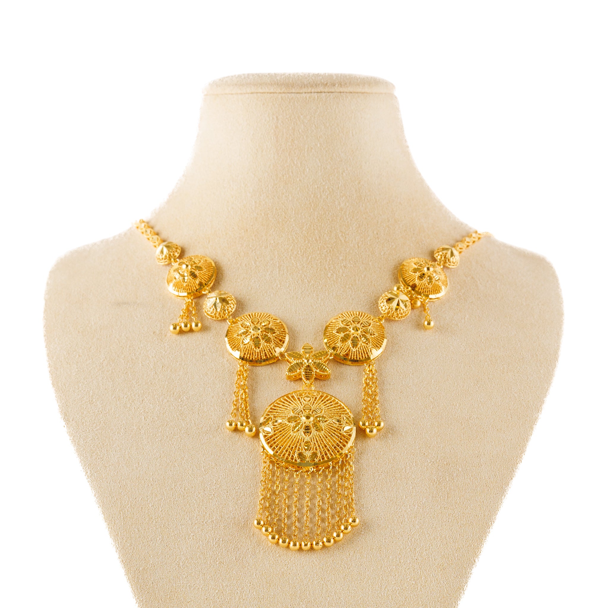 RP Necklace (D9)- Silver 925 & Gold Plated