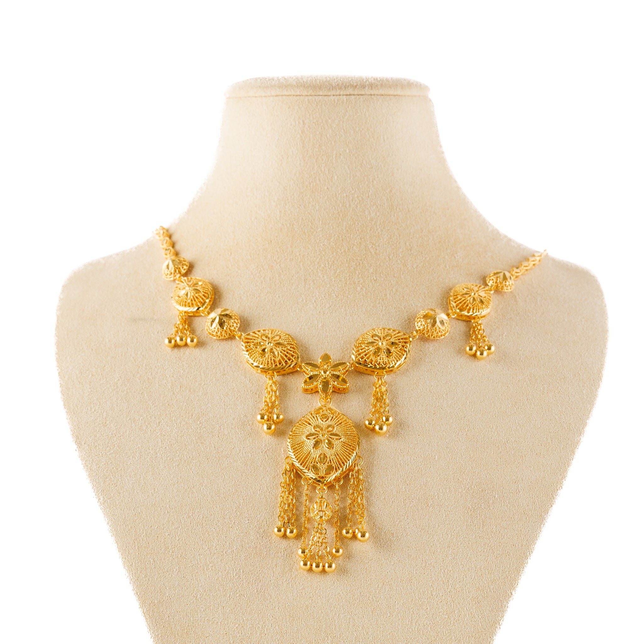 RP Necklace (D12)- Silver 925 & Gold Plated