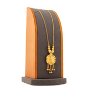 Diamond Cutt Clover Mala (D1)  - Silver 925 & Gold Plated