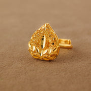 RP Shawahid Ring (D6) - Silver 925 و Gold Plated